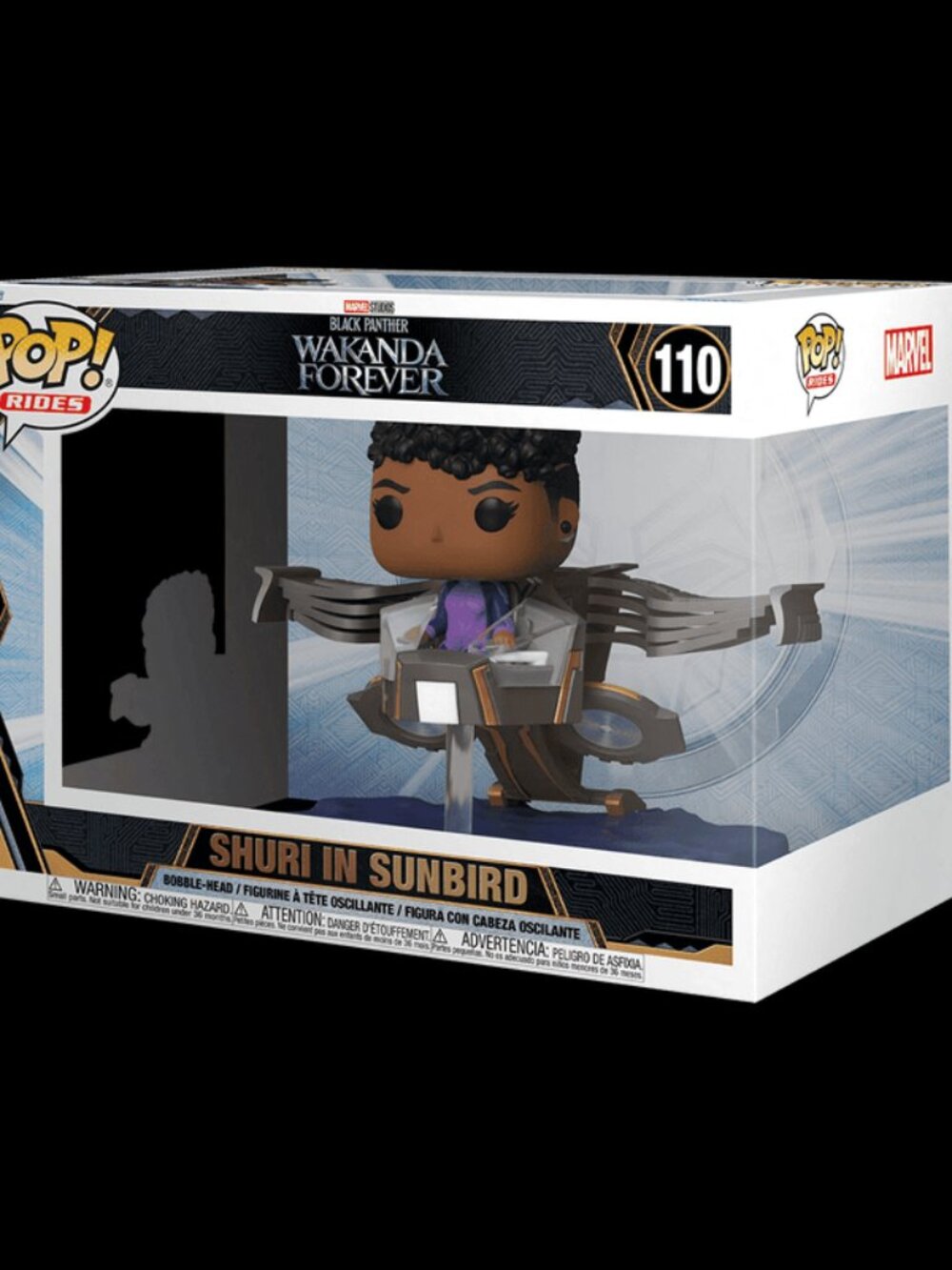 Black Panther: Wakanda Forever Shuri in Sunbird Funko Pop! Vinyl Ride #110